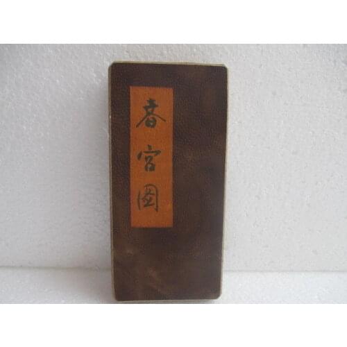 FINE CHINA OLD FOLD PAINTING ALBUM ANTIQUE FOLK TRADITIONAL COUPLES BOOK RARE/5