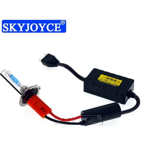 SKYJOYCE 1 Set AC 55W Error Free Canbus Xenon Headlight Ballast Kit Xenon H7 H1 9005 H11 5500K Auto Bulb Fast Bright HID Kit