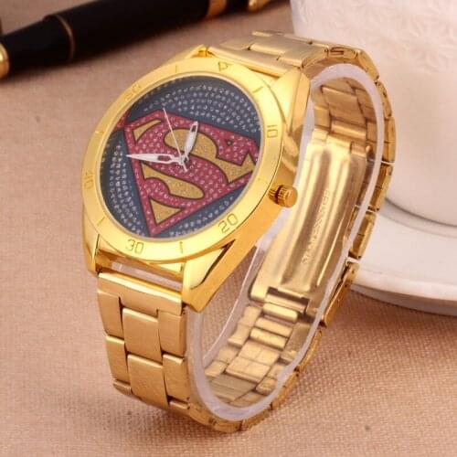 Fashion Wrist Watch Mens style Round metal Alloy band quartz Watches