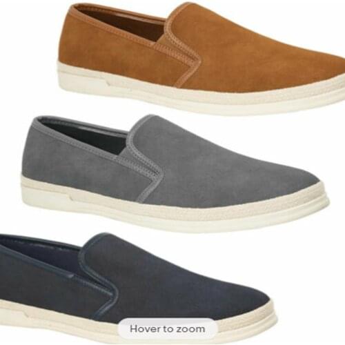 Mens Slip On Casual Shoes Espadrilles Deck Plimsolls Trainers Pumps Boat Shoes