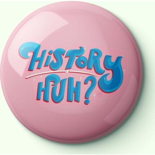 History huh Red White and Royal Blue zwn Soft Enamel Pin Lover Jewelry Gift Decor Hat Funny Cartoon Cute Creative Clothes