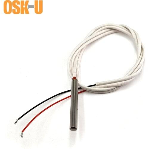 PTC Heating Element Constant Temperature 5/12/24V Thermostatic PTC Heating Tube Dry Heating Heater Element for Coffeemaker