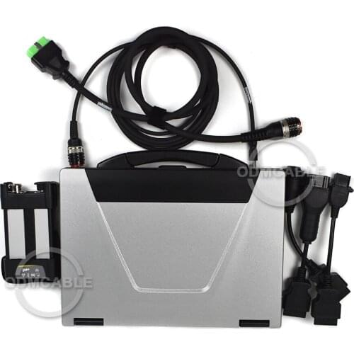 JIUTREE Truck diagnostic equipment forvolvo VOCOM II 88890400 +cf52 laptop with installation software 2.5.87