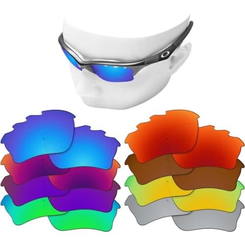 OOWLIT Polarized Replacement Lenses for-Oakley Half Jacket XLJ Vented Sunglasses