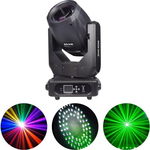 New Beam Double Prism 10R 275W Moving Head Spot Light DMX512 Control For Club Dj Stage Lighting Party Disco Wedding Event