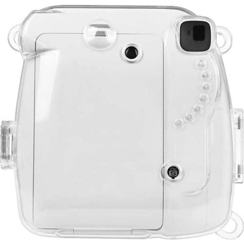 Camera Clear Hard PVC Case Cover with Strap for Fujifilm Instax Mini 9/8/8+ New Arrival