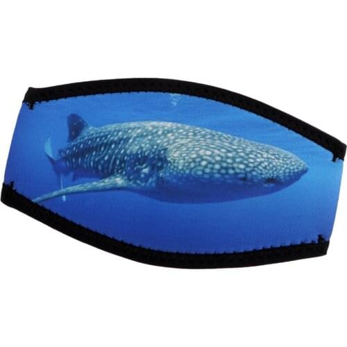 Adjustable Comfortable Scuba Diving Snorkeling Swimming Surfing Mask Strap Replacement Diving Gear Whale Pattern