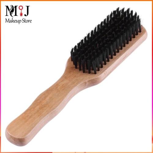 1pc Antistatic Cushion Hair Brush Comb Wooden Handle Massage Comb Hair Care Household Hairdressing Styling Tool