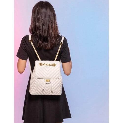 SNAIL LADY Women's Quilted Backpacks