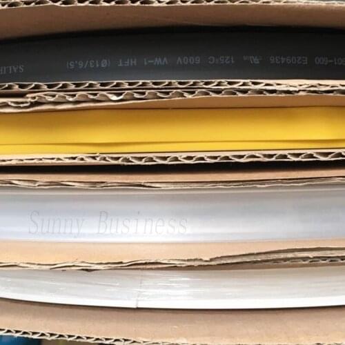 20mm 100M 2:1 Black/White/Transparent Shrink Tube Heatshrink Tubing Transparent Sleeving Wrap Wire