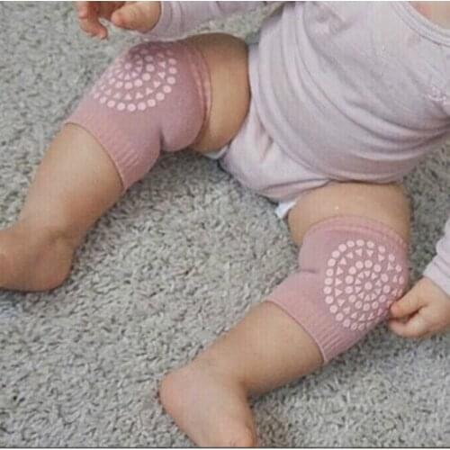 1 Pair Baby Knee Pads Crawling Safety Elbow Infant Cushion Black Baby Leg Warmer For Kids Knee Support Protector Baby Kneecap