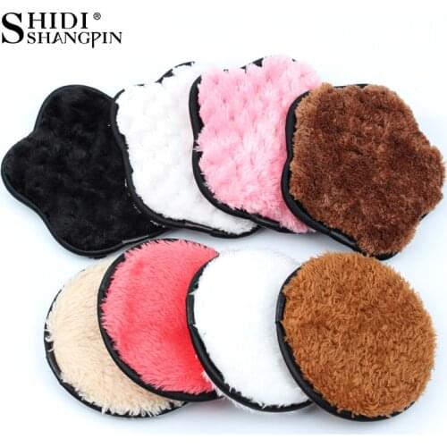 3PCS Soft Makeup Removal Sponge Flutter Face Washing Cotton Flapping Reusable Sponge Face Cleansing Sponge Cleaner Tools NEW