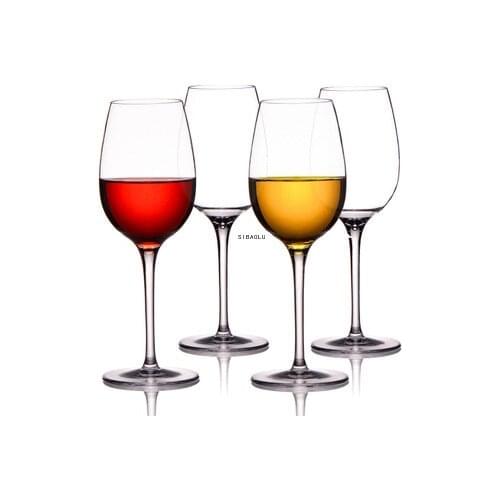 355ml zAmerican tritan material unbreakable plastic wine glass goblet Transparent red wine glass Juice cup 225*59mm
