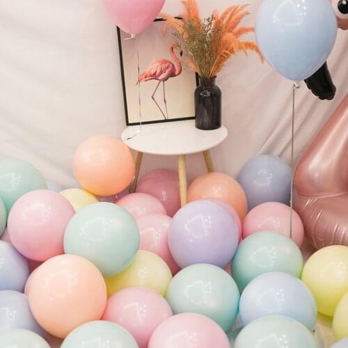 50pcs/10 inch latex balloon candy color macaron balloon wedding christmas birthday party baby shower decoration balloon
