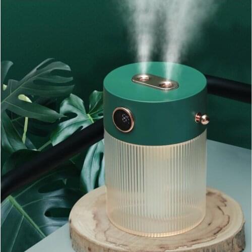 650ml Wireless Aroma Diffuser Humidifier 4000mAh USB Rechargeable Essential Oil Diffuser Ultrasonic Air Humidifier For Home