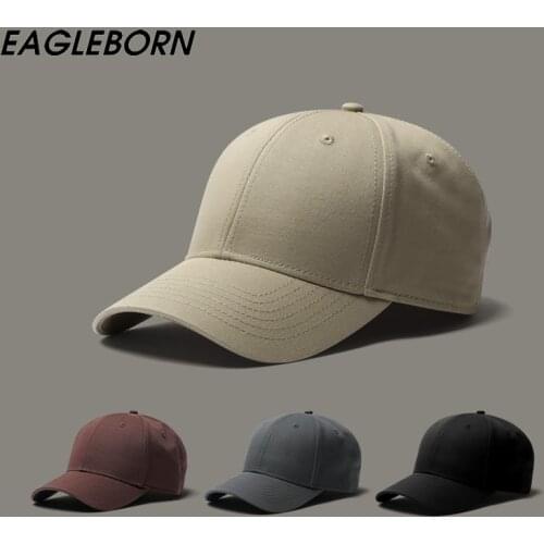 Fashion New Hard Top Solid Baseball Cap Men Spring Summer Casual Simple High Quality Solid Golf Sunshade Caps Women Baseball Cap
