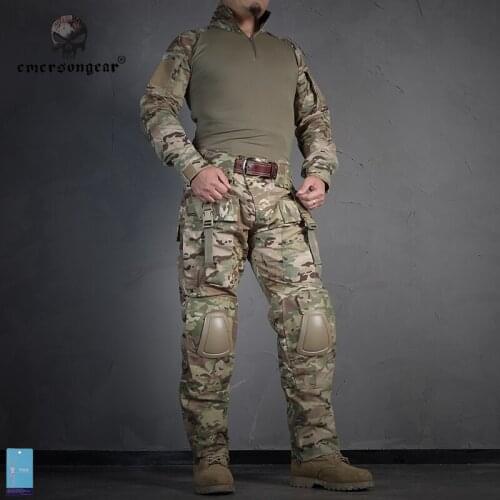 EMERSON CP Tactical Uniform Combat Army bdu Uniform EM2711 Multicam