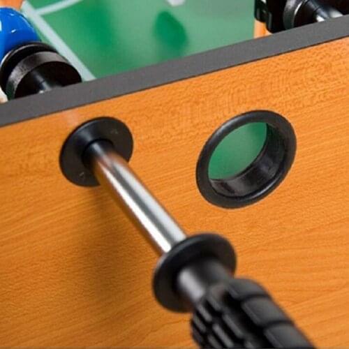 Pack of 2 Durable Soft Plastic Board Rod End Cap Foosball Bushing Soccer Table Football Bearing For 1.4M(55Inch) Football Table