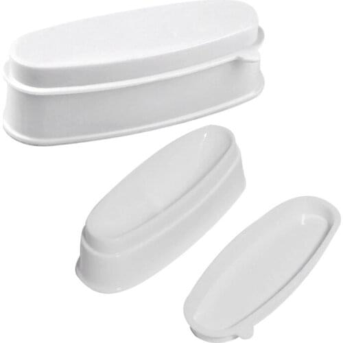 3Pcs Nails Recycling Box Nail Tool Dipping Powder Collection Container Manicure Glitter Powder Storage Tools