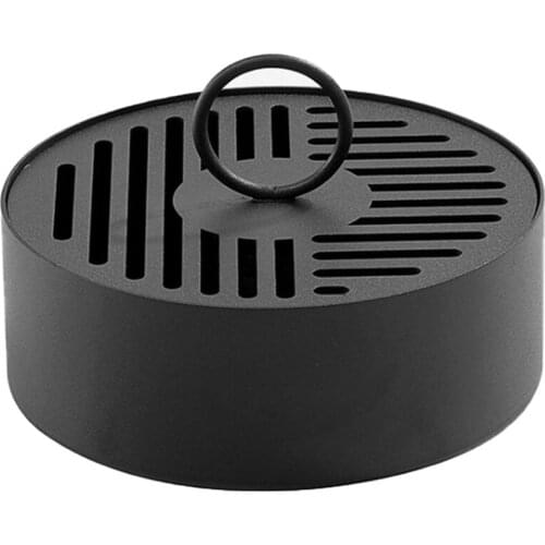 Carbon Steel Mosquito Coil Box With Lid Mosquito Coil Tray Sandalwood Incense Burner Outdoor Mosquito Coil Tray