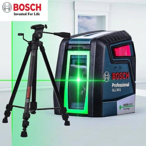 Bosch Laser Level 2 Line Green Laser Leveling Projection Line For Home Decoration Laser Level Professional Line Laser GLL 30 G