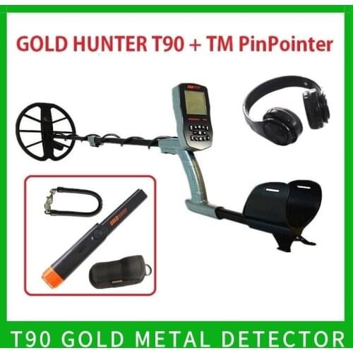 Gold Hunter T90 Gold Metal Detector Underground Professional Pinpointer Metal Detector Waterproof