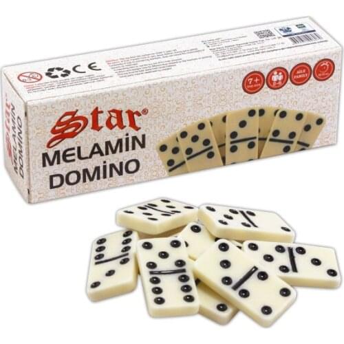 Domino Melamine Board Games Travel Funny Table Game Domino Toys Kid Children Educational Toys For Children Gifts