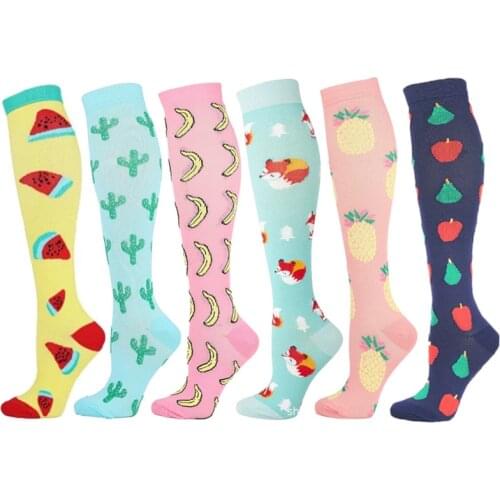 58 Styles Compression Socks Sports Crossfit Tired Anti Varicose Veins Edema Diabetes Unisex Outdoor Cycling Running Socks