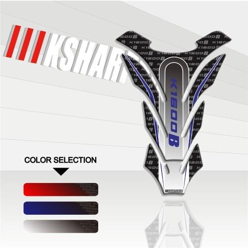 New 3D Motorcycle Sticker Gas Fuel Oil Tank Pad Protector waterproof Decal for BMW k1600B k 1600 b Fishbone stickers