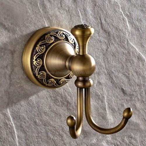 New Antique Brass coat hook clothing hook wall hanging kitchen and bathroom hardware pendant Nba491