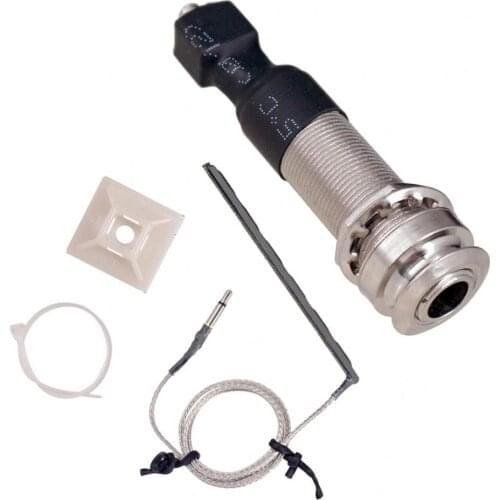 Under Saddle Bridge Piezo Pickup Cable Pickup With 6.35 Mm Endpin Jack For Acoustic Guitar Ukulele