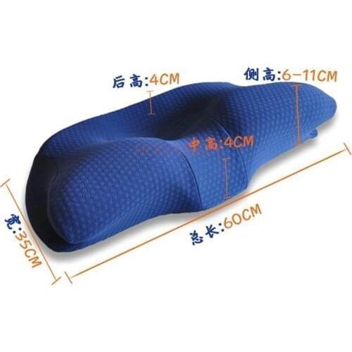 Neck pillow Slow Rebound Memory Cervical Pillow Non-repair Cervix Special Electric Massage Hot Neck Core Stretch Medical