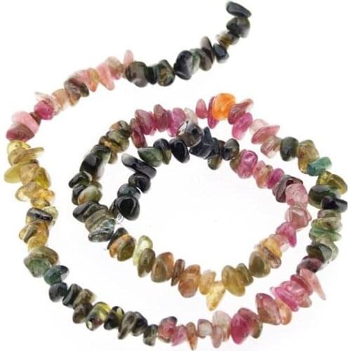 Unique Pearls jewellery Store Nugget Tourmaline Crystal 5mm Gemstone Loose Beads one Full Strand 15'' LC3-322