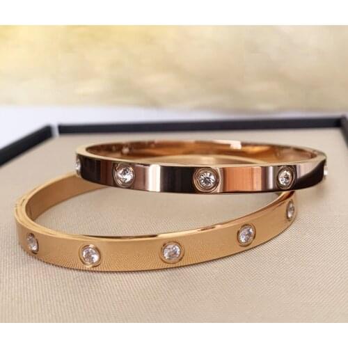 Браслеты с бриллиантами YUN RUO China At AliExpress