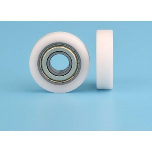 5pcs 688zz bearing sheave package plastic rolling sheave POM package plastic polyformaldehyde polyaldehyde nylon wheel 8 x 22 x7