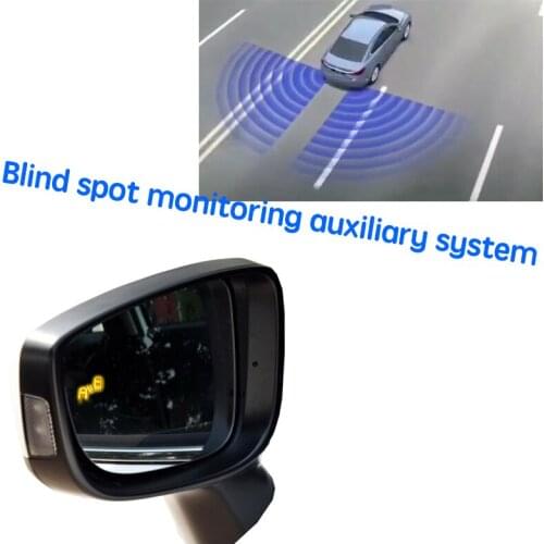 Car BSD BSM BSA Blind Area Spot Warning Drive Mirror Rear Radar Detection System For Mazda 3 Axela BM BN 2013~2016