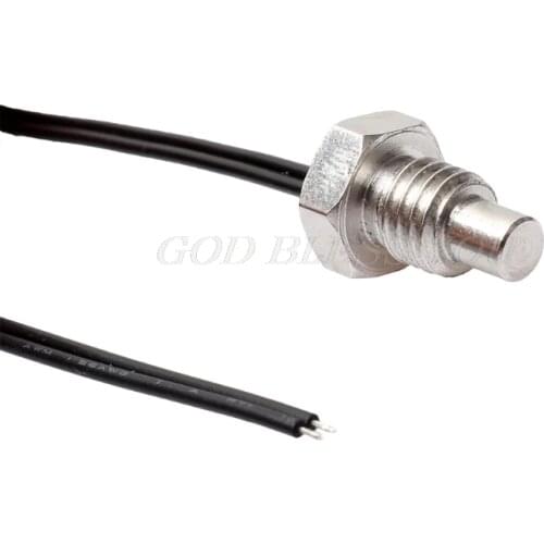 NTC 10K Thermistor Temperature Sensor M8 Thread Probe Cable 1m 2m 3m Waterproof Drop Shipping