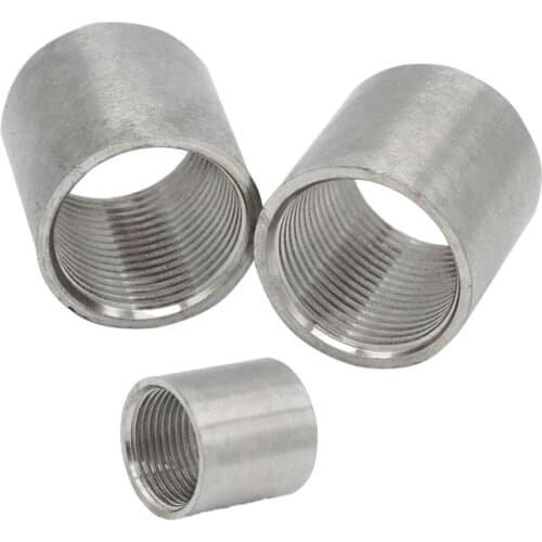304 Stainless Steel 1/8"1/4"1/2"3/8" 3/4" 1" 1-1/4" 1-1/2"BSP Female Threaded Pipe Fittings Water Gas Connector Adapter Jointer