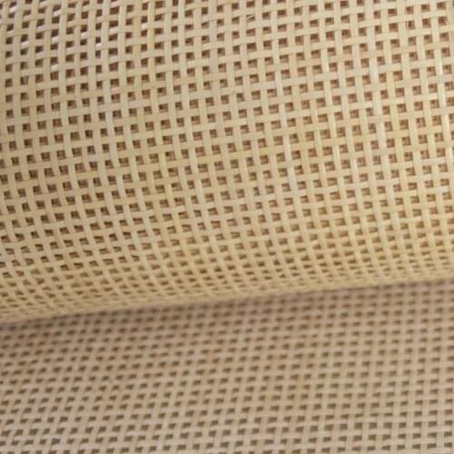 40-95cm Indonesian Natural Rattan Roll Square Lattice Cane Material For Decorative Home Furniture Chair Table Ceiling Bed
