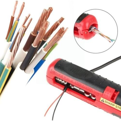 Multi-function Cable Pen Stripping Machine Pliers Electric Stripper Wire For Cable Puller Wire Pen Coaxial Tool Rotary