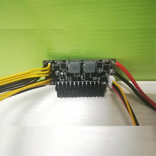 DC ATX 400W Power Switch Module 12V Power Adapter Board Support Independent Display 6+2P