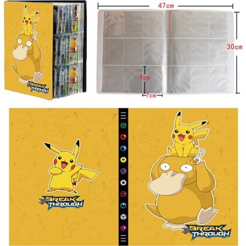 Can Hold 432 Cards New Large Capacity Card Album Book For Pokemon Holder Toys Birthday Gift