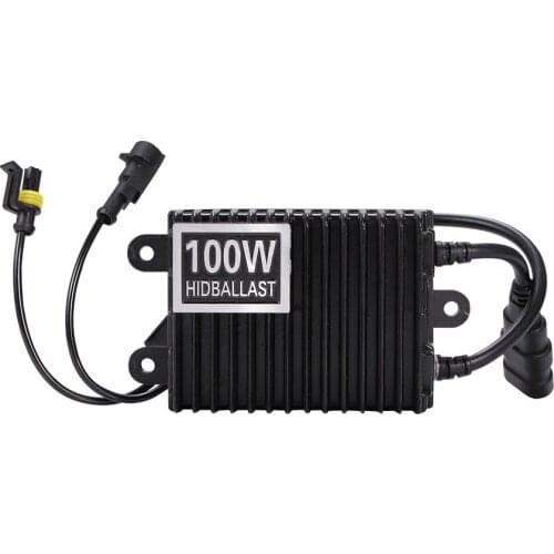 2021 New 100W for HID Xenon Lamp Ballast Kit 12V Portable Auto Car Headlight Lamp Ballast Slim HID Ballast High Quality Durable