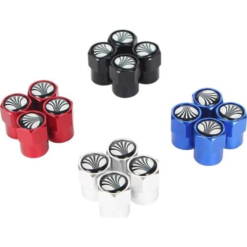 New 4PCS Auto Wheel Tire Valve Stem Caps Cover For Daewoo Espero Nexia Matiz Lanos Nubira Accessories