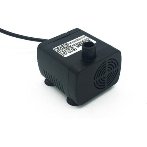 Wholesale 280-500L/H 2M Solar Mini Pump 12V DC Brushless Fountain Electric Pump 24v for Garden Pound DIY Submersible SR280