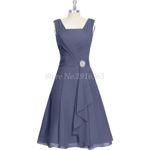 2019 Bridesmaid Dresses Vestido De Festa De Casamento For Wedding Dress Long Party Dress Formal Gowns Knee Length Fast Shipping