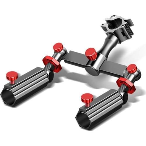 Fishing Rod Pole Stand Bracket Support Holder Adjustable Clamp Fishing Tackle Tool Fish Chair Stand