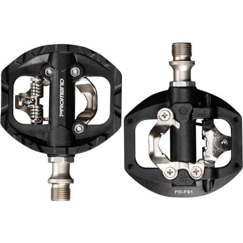 Promend Professional MTB Bike self-locking pedal SPD system DU+3 peilin bearing one-Integrated design pedal For Mountain Bike