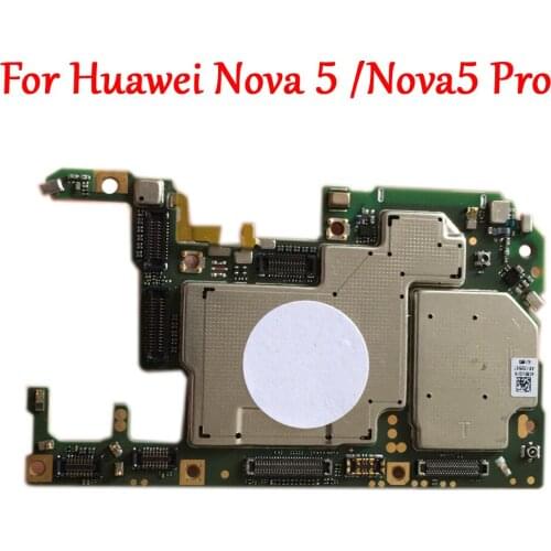 Tested Work Original Unlock Motherboard For Huawei Nova 5 Nova5 Pro SEA-AL00 SEA-AL10 Mainboard Logic Circuit Electronic Chips
