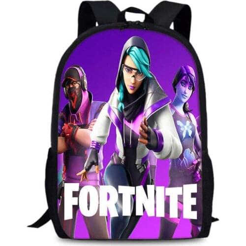 FORTNITE Backpacks Boys Girls School Bags Men Backpack 3D Print Students Bag Teenagers Women Harajuku Mochilas